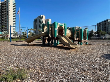 Playground at bay park