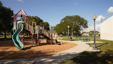 view of the playground