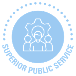 Superior Public Service icon of strategic plan
