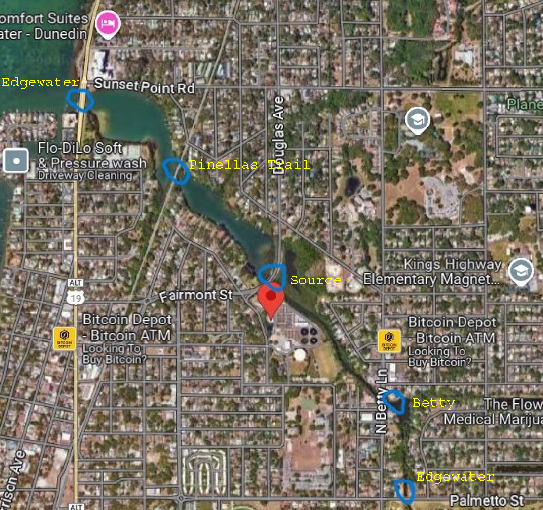 Marshall Street WRF Sampling Map, as of Sept. 5, 2024