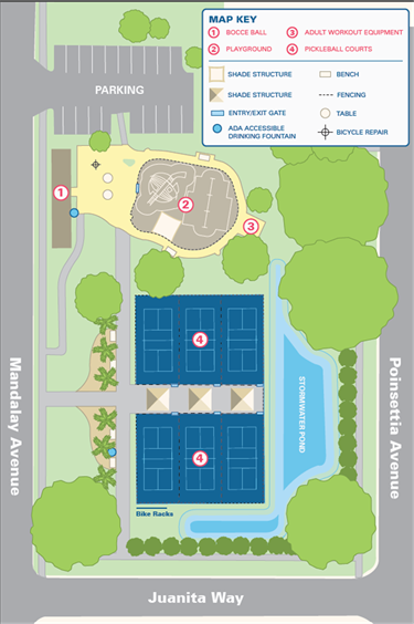 map of park