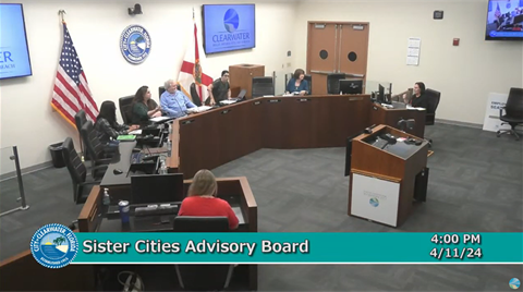 sister cities board meeting